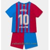 FC Barcelona Lionel Messi 10 Hjemme 2021-22 - Barn Draktsett
